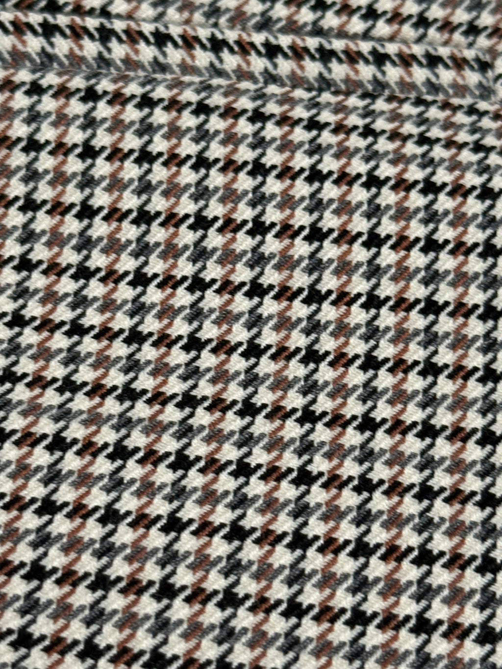 Haver + Blair London Houndstooth Tailored Pants – Classic Neutral Trouser XS