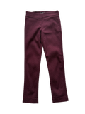 Erica Taylor Burgundy Textured Dress Pants – Size Small