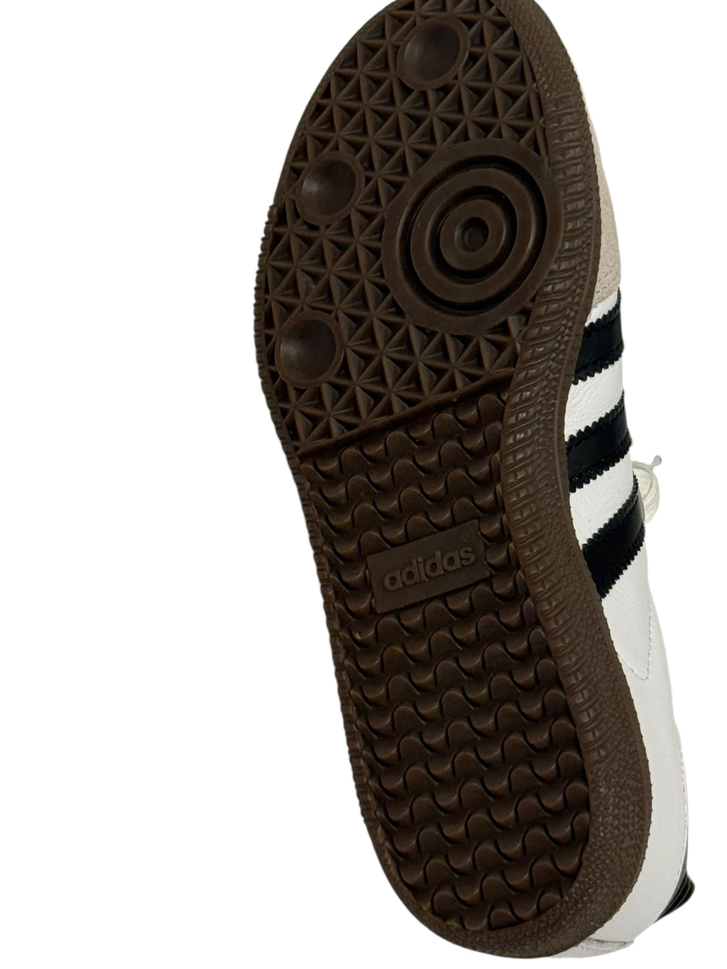 Adidas Samba Classic Sneakers White Black Gum Sole