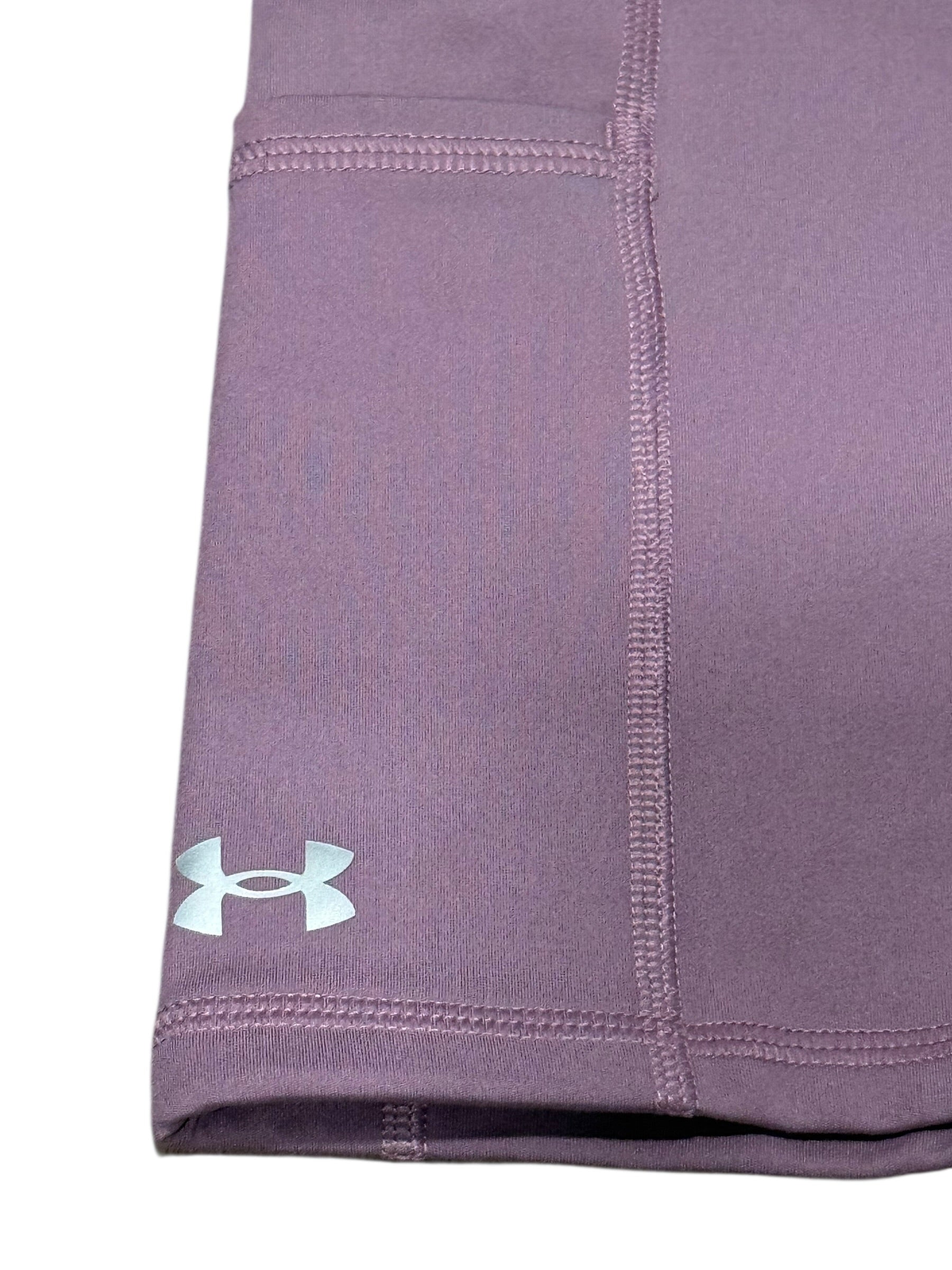 Under Armour Athletic Skort Mauve Built-In Shorts Tennis Skirt