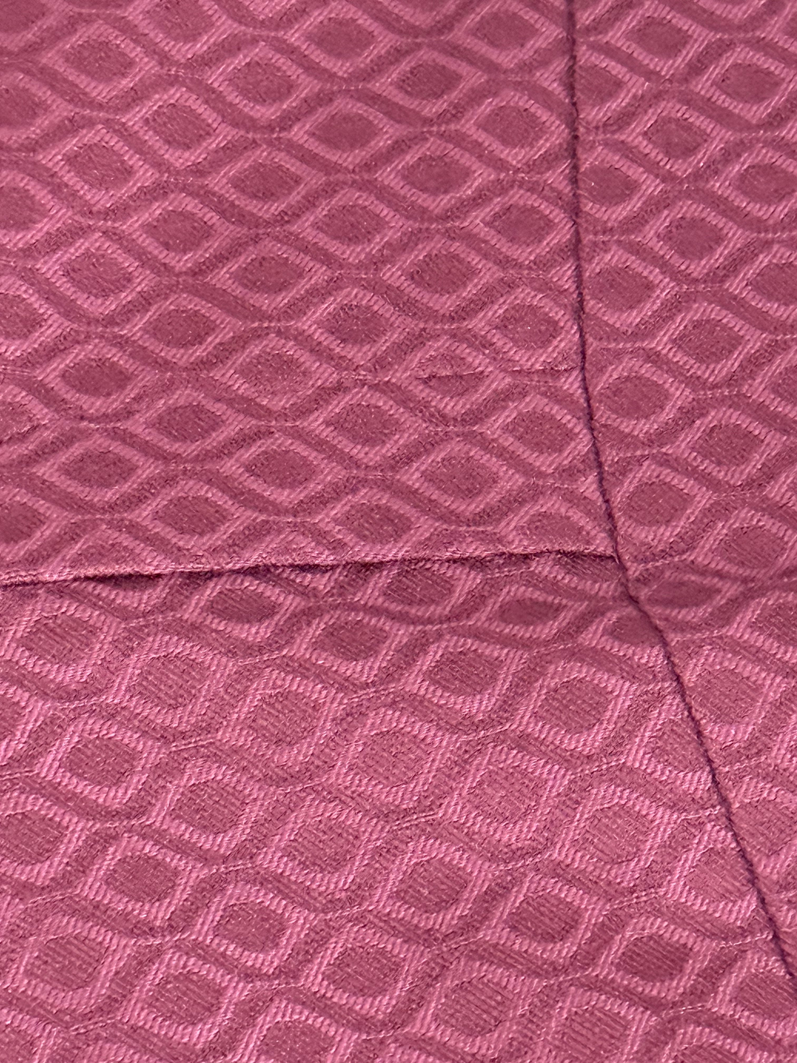 Erica Taylor Burgundy Textured Dress Pants – Size Small