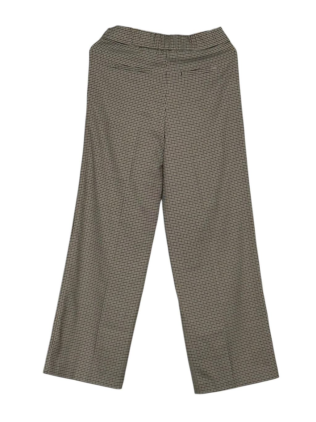Haver + Blair London Houndstooth Tailored Pants – Classic Neutral Trouser XS