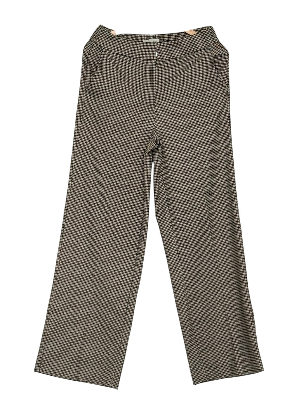 Haver + Blair London Houndstooth Tailored Pants – Classic Neutral Trouser XS