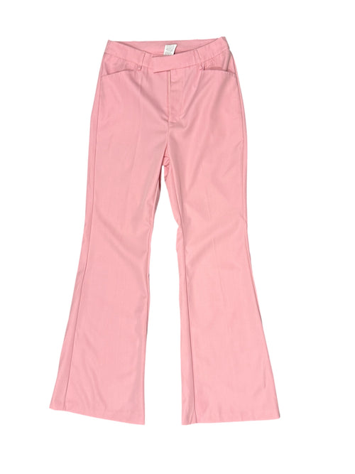 Blush Tailored Flare Pants (Size S)